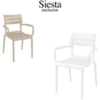 [SIESTA] 파리스암체어 플라스틱 야외용의자 시에스타