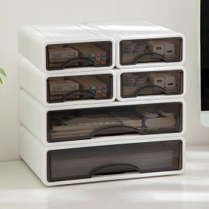 데스크테리어 데스크 오거나이저 사무실 회사 책상 꾸미기 정리 수납함 미니 서랍 중형