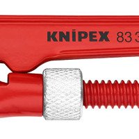 크닉펙스 Knipex 파이프 랜치 S-Jaw 분말 코팅 빨간색 245mm 1/2인치