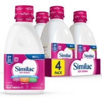 시밀락 소이 이소밀 인펀트 포뮬라 위드 철분, 액상분유 946ml x 4 4병 Similac Soy Isomil Infant Formula with Iron