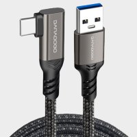 USB3.2 CtoA ㄱ자충전케이블 50cm