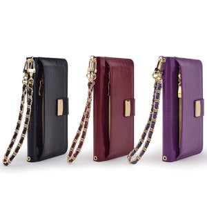 갤럭시A7 2018 소가죽 다이어리 스트랩 케이스 SM-A750