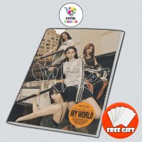 에스파 마이월드 앨범 MY WORLD 미니3집 타블로이드 ver 스파이시