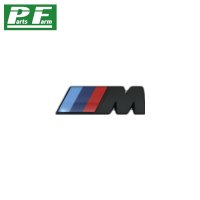 BMW M로고 엠블럼 레터링 M마크 몰딩 휀더 튜닝 무광블랙 소