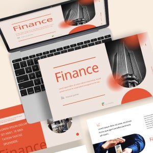 금융 테마 파워포인트 PPT 템플릿 (금융 회사, 파이낸스, 파이낸셜, 은행, 재무, 회계, 자금, 투자)