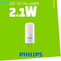 PHILIPS LED PIN 12V 2.1W G4 핀조명 할로겐램프 할로겐전구