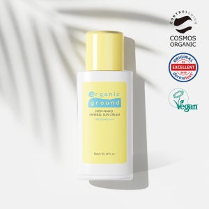 오가닉그라운드 아기 유아 유기농 선크림 논나노 무기자차 민감피부 선크림 50ml