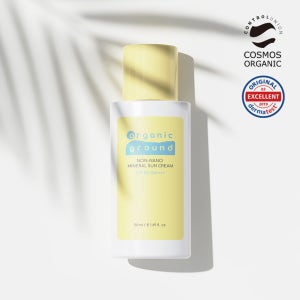 오가닉그라운드 유기농 선크림 논나노 무기자차 선크림 50ml SPF50+ PA++++