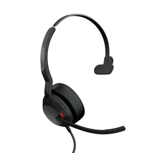 자브라 Jabra Evolve2 50 Mono 하이브리드 차세대 업무용 유선 헤드셋 액티브 노이즈 캔슬링 블루투스 추가 연결