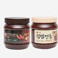 이가네 떡볶이 집밥 만능 양념장 1.4kg+블랙라벨 1.5kg 오리지널 쌀떡 어묵탕세트