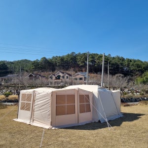 오패캐 420 추가상품 (아이보리 블랙) - 플라이 이너텐트 그라운드시트 TPU 테라스