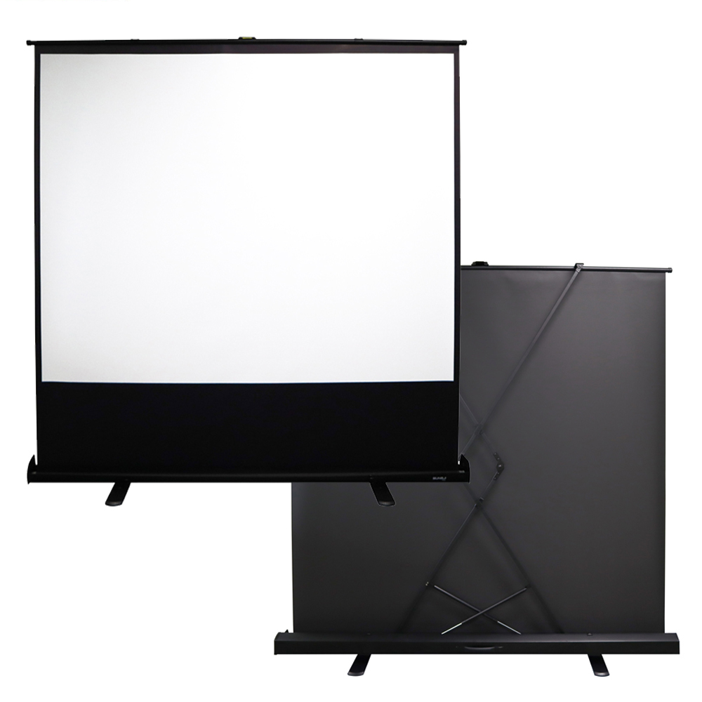 빔프로젝터스크린 유압식스크린 휴대용 캠핑용 야외 212cm(100인치)