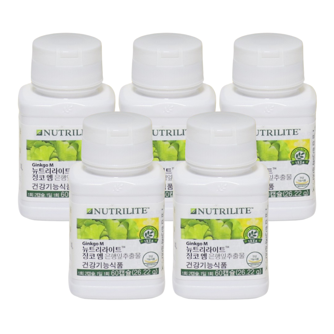 암웨이 <b>징코엠</b> 징코M 5개