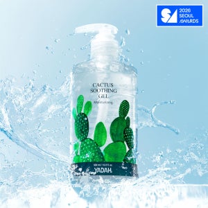 야다 선인장 수딩젤 비건 수분진정 쿨링 바디로션 500ml, 1개