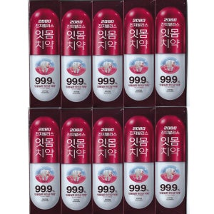 애경산업 2080 진지발리스 오리지날 150g x 10개입