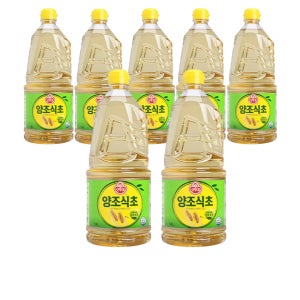 오뚜기 양조식초1.5리터 6개