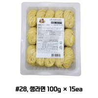 생라멘 100g 프리미엄생면 생면제조 당일생산 당일출고