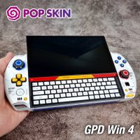 [팝스킨] GPD Win 4 풀커버링 스킨 스티커 필름, 건담 에디션