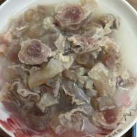 삶은 도가니 스지 1kg (낮1시전 주문시 다음날 도착) 알스지 도가니탕 수육 전골