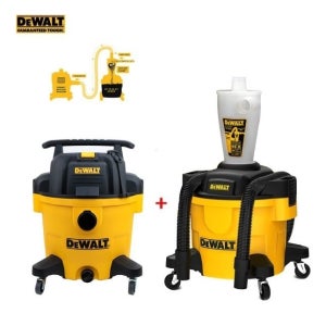 디월트 청소기+집진기 세트 건습식 38리터 DXV38PTA+DXVCS002싸이클론