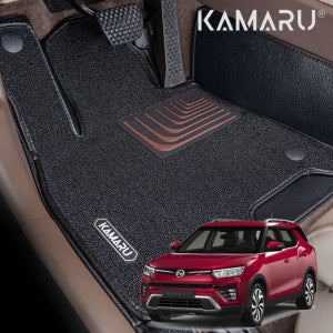 티볼리 매트 카마루 6D 듀라 코어 입체매트 1+2열 2륜