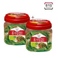 종가집 아삭 백열무 물김치1.2kg(PET) x 2개