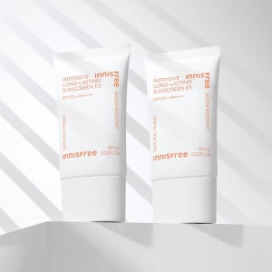 [더블구성] 이니스프리 인텐시브 롱래스팅 선스크린 EX SPF 50+ PA++++ 60ml, 2개