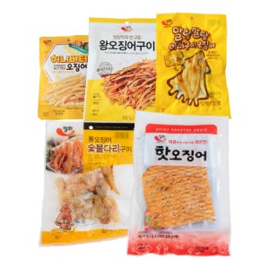 정화 건어물 세트 5종 술안주 건어물 마른 안주 간식