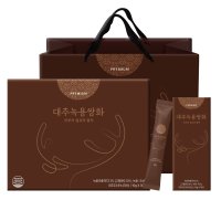 구록원 녹용 대추 쌍화차 스틱 10g x 30포 선물포장 쇼핑백