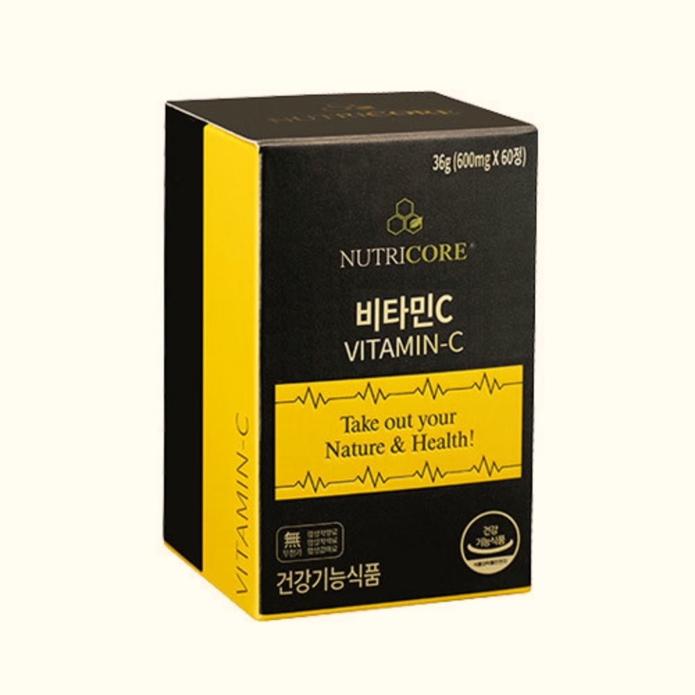 뉴트리코어 <b>비타민C</b> 600mg x 60정 1개 /z