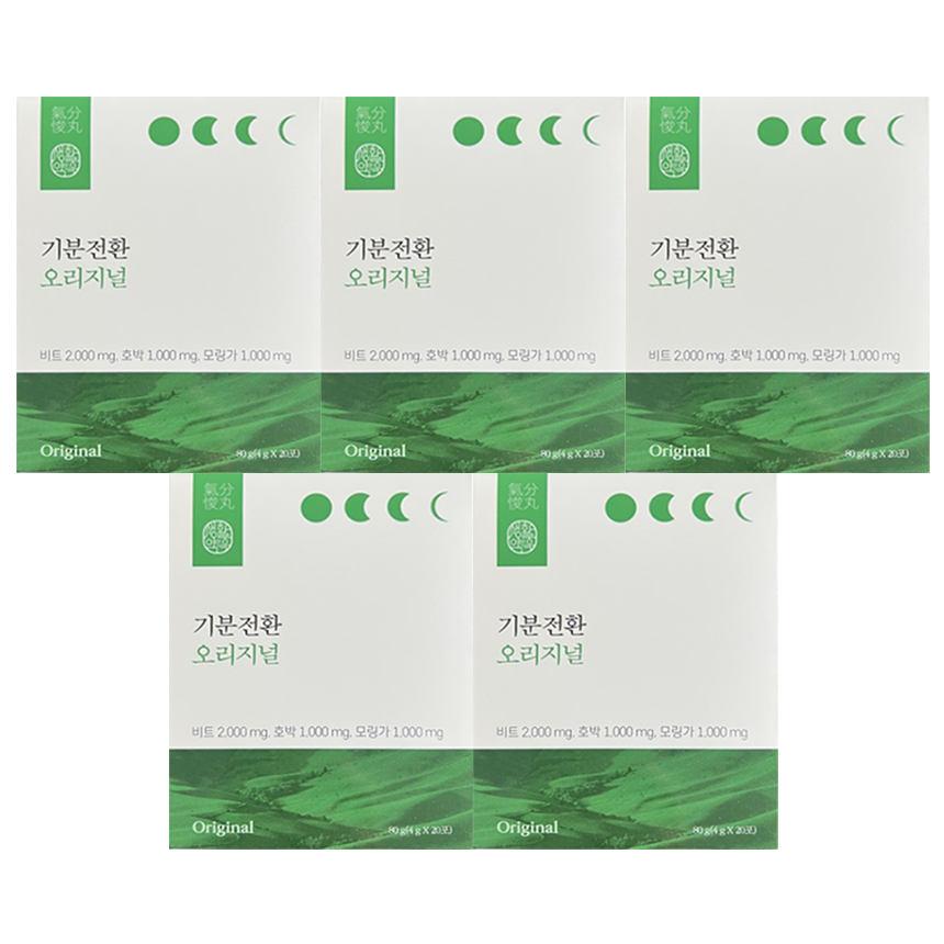 5박스 생활약속 <b>기분전환 오리지널</b>