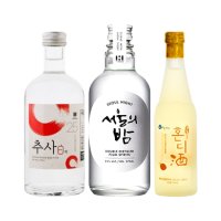 혼합세트) 도심 속 귤 밭 추사백25도 서울의밤25도 혼디주12도