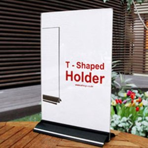메뉴판 테이블 세팅 행사장 병원 스탠드 이벤트 안내판 종이 끼우기 양면 투명 아크릴 A4