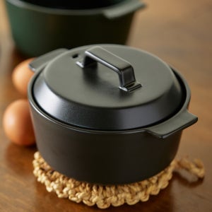 네오플램 율 뚝배기 (딥그레이) 16cm