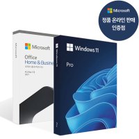 정품 MS 윈도우 11 Pro FPP 처음사용자용 USB설치 / 오피스 2021 Home & Business PKC 기업용 오피스