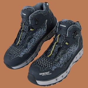 유니칸 6인치 다이얼 안전화 고어텍스 미끄럼 방지 가벼운 작업용 단화 UK-S61