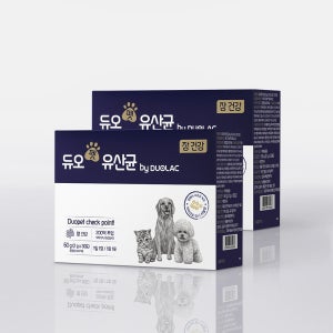 듀오락 듀오펫 반려동물 유산균 30포, 2개
