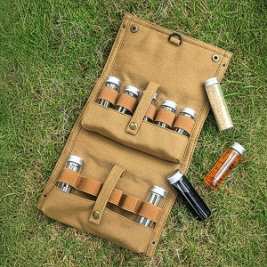 담다 캠핑양념통 캠핑조미료 보관가방 휴대용 소스통 파우치 케이스