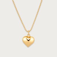 [리오더/1차][베흐트] nuvo heart necklace (gold) / 925실버 누보 하트 펜던트 목걸이