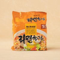 노브랜드 라면한그릇 115g x 5봉입, 1개