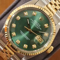 ROLEX 롤렉스 데이저스트 16013 헐크 올리브 그린 텐포인트 쥬빌레 콤비 36mm