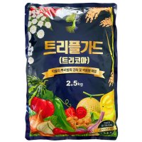 트리플가드 2.5kg 유기농 친환경 토양개량제 곰팡이성 병원균억제 뿌리발근제 트리코마입제