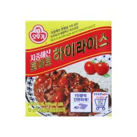 오뚜기 지중해산 토마토 하이라이스 100g 1개