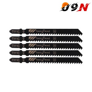 직소날 5p세트 직쏘톱날 PVC 목공 쇠톱 철제 톱날 T111C