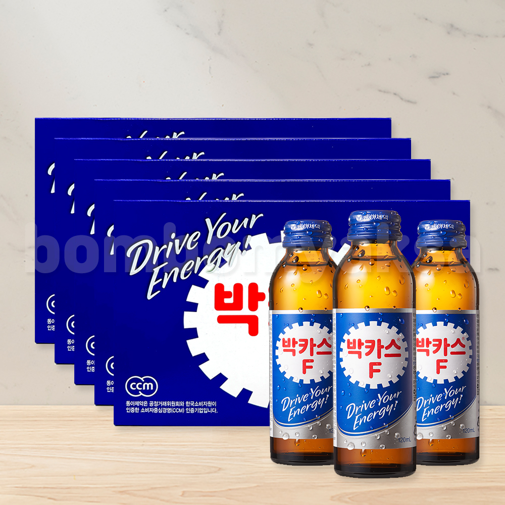 동아제약 박카스F 120ml 50병 피로회복 <b>자양</b>강장 타우린 안전배송