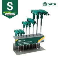 사타 SATA 육각 T핸들 렌치 세트 9PCS