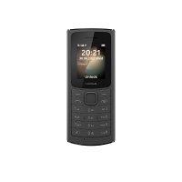 노키아 피쳐폰 110 4G GSM 잠금 해제 휴대 전화 볼테 블랙 국제 버전