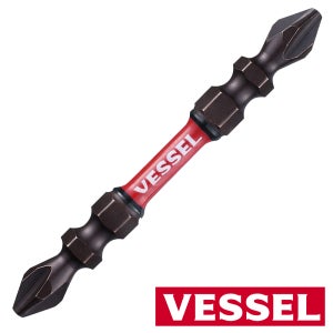 베셀 사키스보 토션 비트 드라이버 이단 비트 날 (+)2x65mm