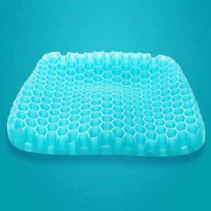 3세대 여름 쿨링 말랑 젤 벌집 실리콘 젤리 쿠션 방석 통풍 커버포함