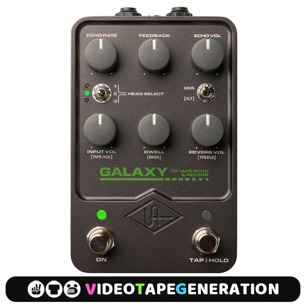 Universal Audio UA UAFX Galaxy 74 갤럭시 테이프 에코 기타 이펙터 페달